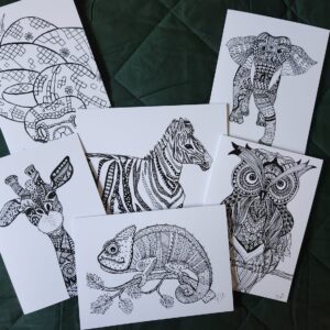 animal greeting cards