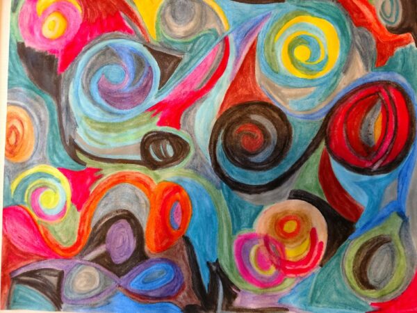 inner circle oil pastels